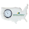 Acrylic USA Desk Clock